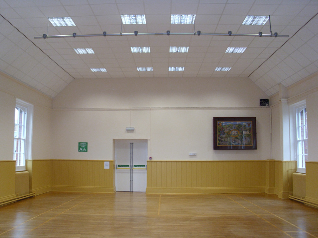 View of Main Hall from stage end